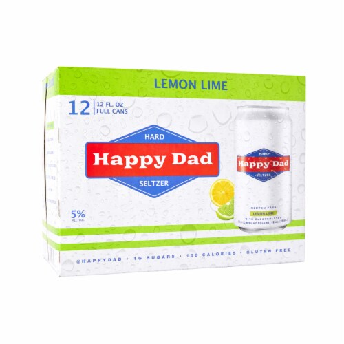 Happy Dad Lemon Lime Hard Seltzer