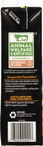 Imagine Organic Low Sodium Free Range Chicken Broth Perspective: left