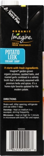 Imagine™ Organic Creamy Potato Leek Soup Perspective: left