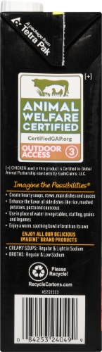 Imagine Organic Free Range Chicken Broth Perspective: left