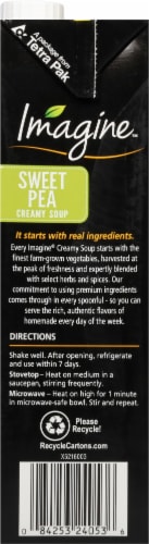 Imagine™ Organic Creamy Sweet Pea Soup Perspective: left