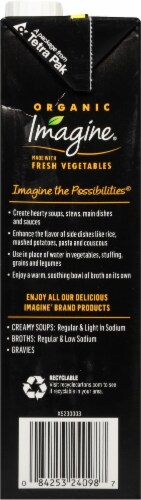 Imagine™ Organic Low Sodium No-Chicken Broth Perspective: left