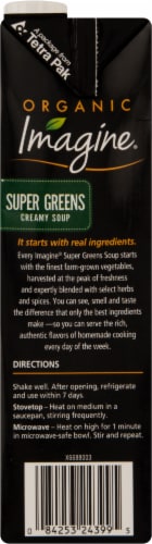 Imagine® Organic Super Greens Creamy Soup Perspective: left