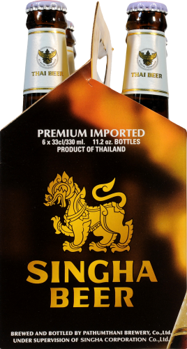 Singha Lager Perspective: left