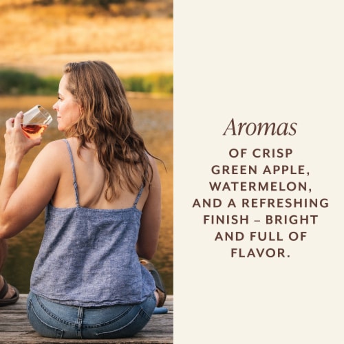 Erath Pinot Noir Rosé Oregon Rosé Wine Perspective: left
