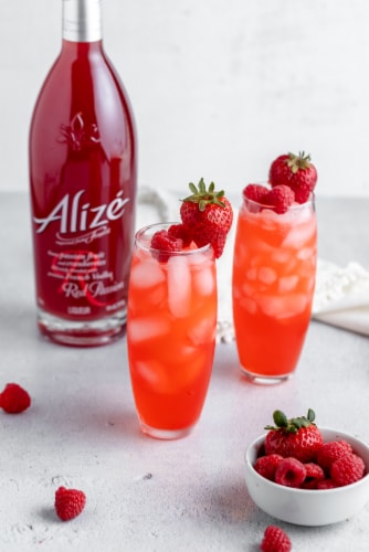 Alize Red Passion Liqueur Perspective: left