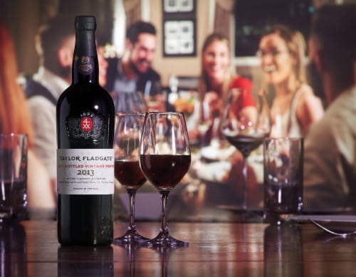 Taylor Fladgate Late Bottled Vintage Port Perspective: left