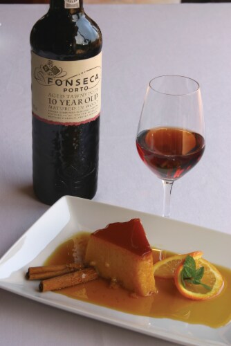 Fonseca 10 Year Aged Tawny Porto Portuguese Dessert Wine Perspective: left