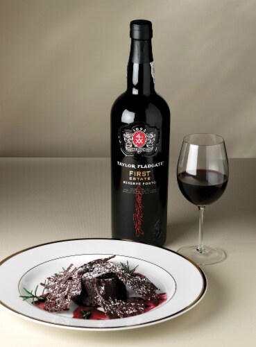 Taylor Fladgate Reserve Ruby Port Perspective: left