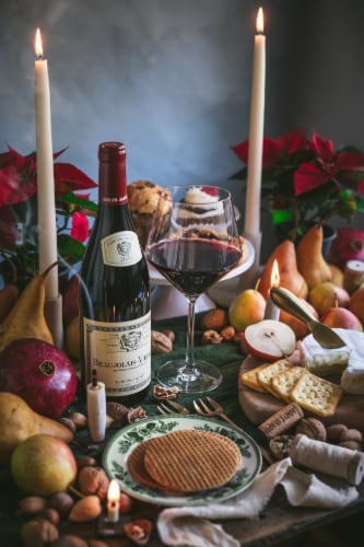 Louis Jadot Beaujolais-Villages French Red Wine Perspective: left