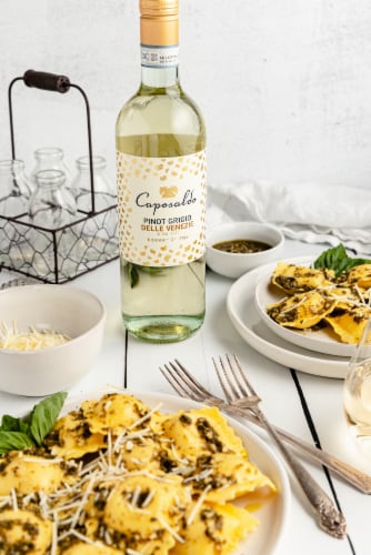 Caposaldo Pinot Grigio Italian White Wine Perspective: left