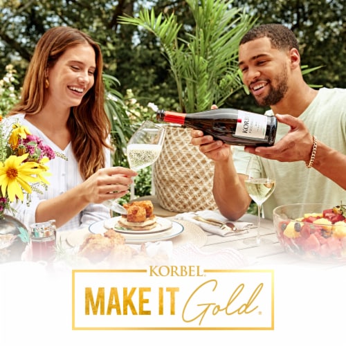 Korbel Prosecco Sparkling Wine Perspective: left