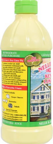 Nellie & Joe's Key West Lime Juice Perspective: left