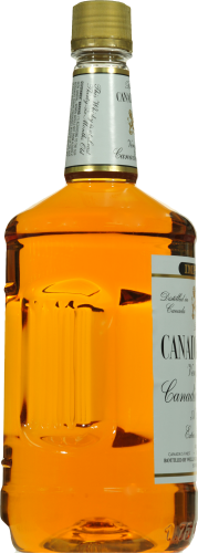 Canadian Gold Light Blended Canadian Whisky Perspective: left