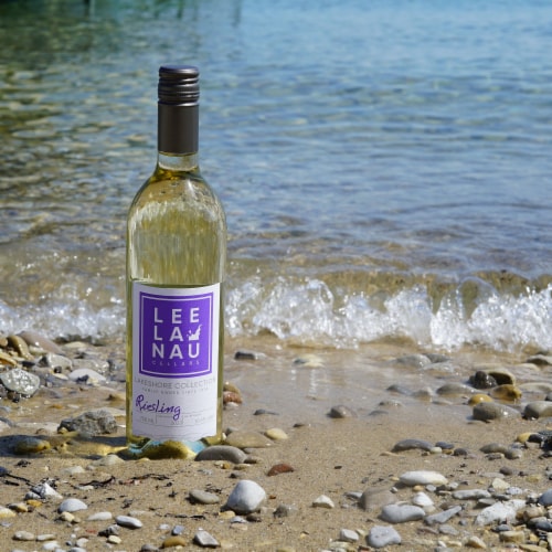 Leelanau Cellars Lakeshore Collection Riesling White Wine Perspective: left
