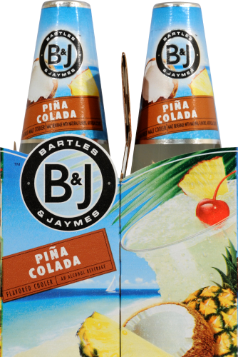 Bartles & Jaymes Pina Colada Rum Ready to Drink Cocktail Perspective: left