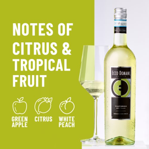 Ecco Domani® Pinot Grigio Perspective: left