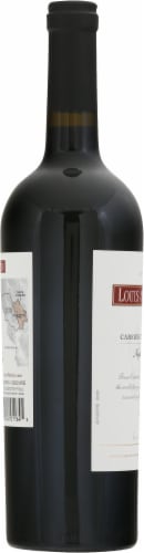 Louis M. Martini Napa Valley Cabernet Sauvignon Red Wine Perspective: left