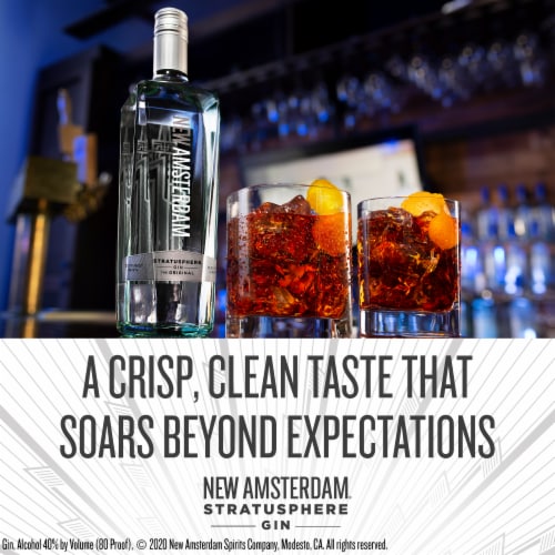 New Amsterdam Gin Perspective: left