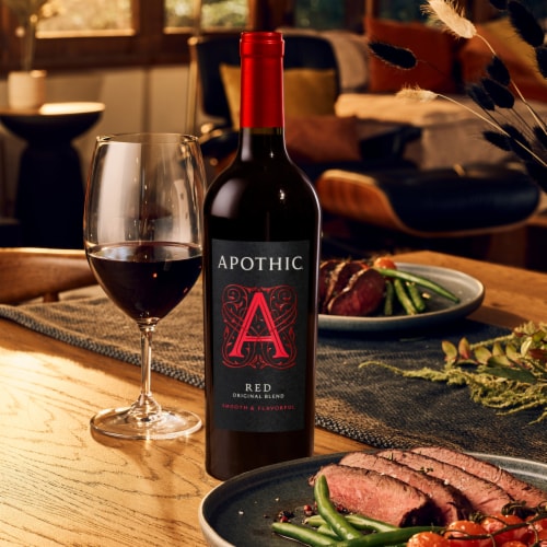 Apothic Red Blend Red Wine 750ml Perspective: left