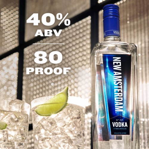 New Amsterdam Vodka Perspective: left