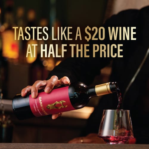 Dark Horse Cabernet Sauvignon Red Wine Perspective: left