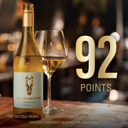 Dark Horse® Chardonnay White Wine Perspective: left