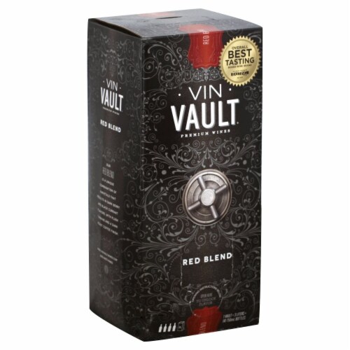 Vin Vault Red Blend Box Wine Perspective: left