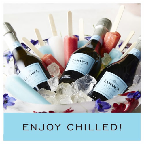 La Marca Mini Prosecco Sparkling Wine Perspective: left