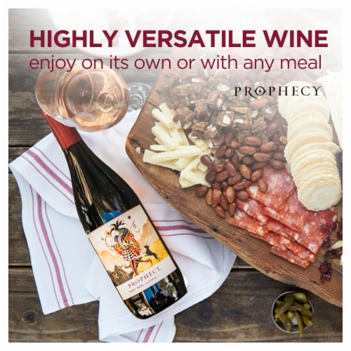 Prophecy® Pinot Noir California Red Wine Perspective: left