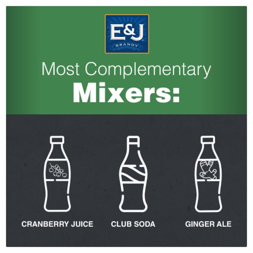 E&J Flavored Apple Brandy Perspective: left