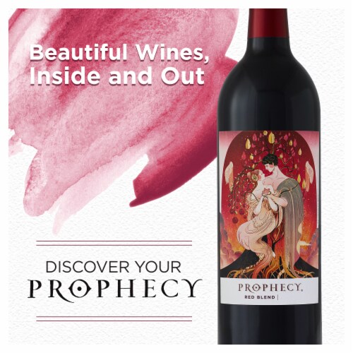 Prophecy Red Blend Red Wine Perspective: left