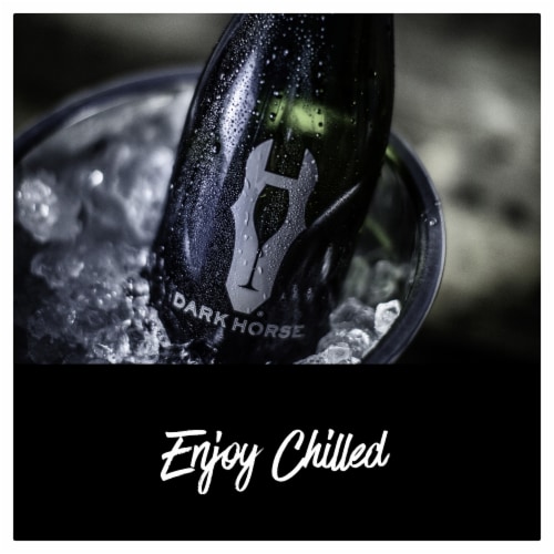 Dark Horse Brut California Sparkling Wine Perspective: left