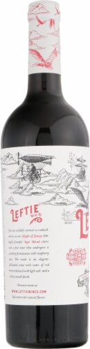 Leftie Red Blend California Wine Perspective: left