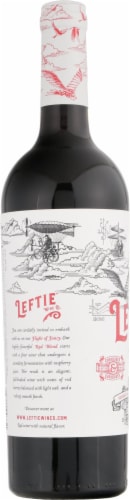 Leftie Red Blend California Wine Perspective: left