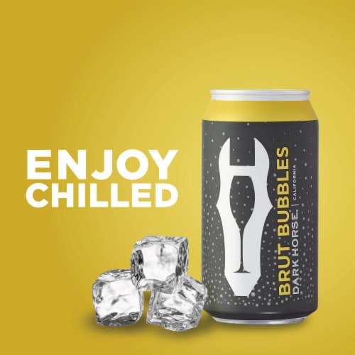 Dark Horse® Sparkling Brut Wine Can Spritzer Single Can Perspective: left