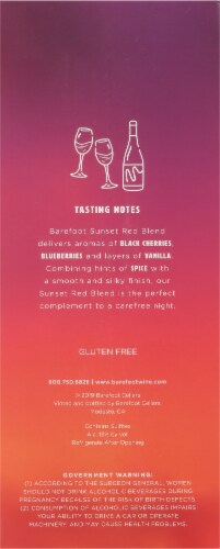Barefoot Cellars On Tap Red Blend California Wine Box Perspective: left