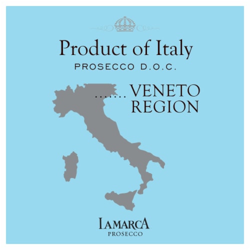 La Marca Prosecco Sparkling Wine Perspective: left
