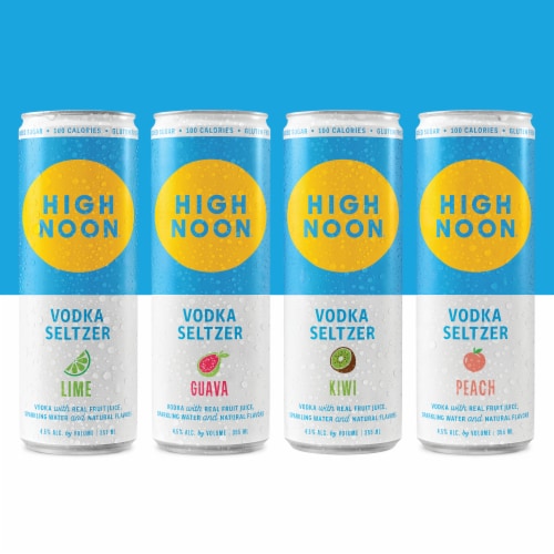 High Noon Sun Sips Pool Pack Variety Hard Seltzer Perspective: left