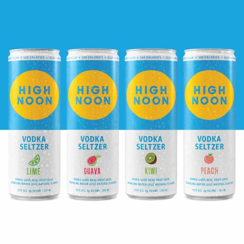 High Noon Variety Hard Seltzer Variety Pack Perspective: left