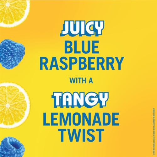 ViBE Blue Raspberry Lemonade Ready to Drink Wine Cocktail Perspective: left