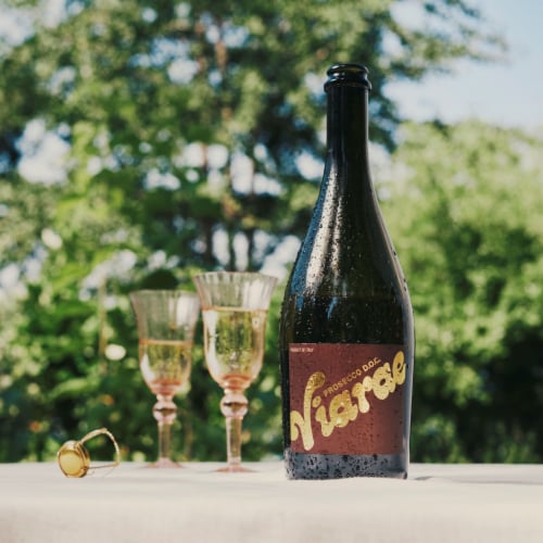 Viarae™ Prosecco Italian Sparkling Wine Perspective: left