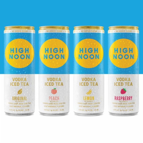 High Noon® Vodka Hard Iced Tea Ready to Drink Cocktail Variety Pack Perspective: left