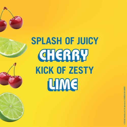 ViBE Twisted Sips Cherry Limeade Ready to Drink Wine Cocktail Perspective: left