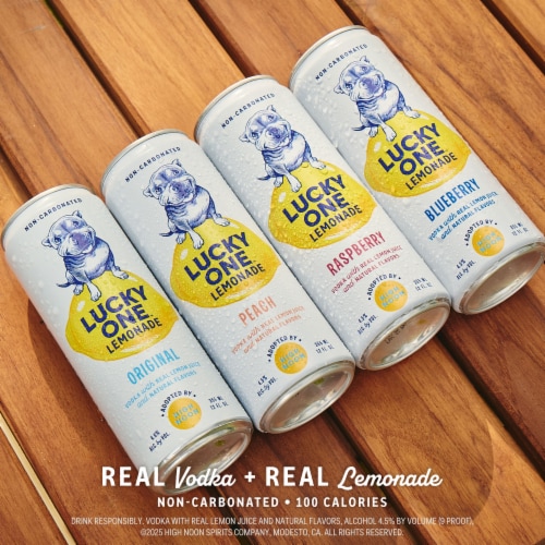 Lucky One Vodka Lemonade Variety Pack Perspective: left