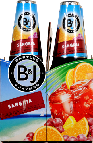 Bartles & Jaymes Sangria Coolers Perspective: left