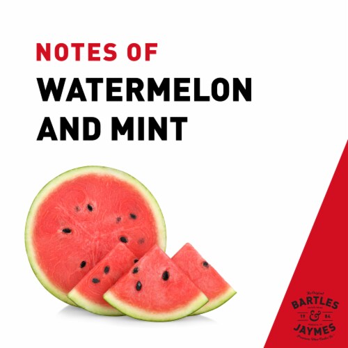 Bartles & Jaymes Watermelon Mint Wine Cooler Ready to Drink Cocktail Perspective: left