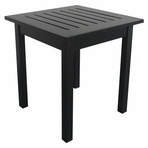 Leigh Country Outdoor Patio Side Table Perspective: left