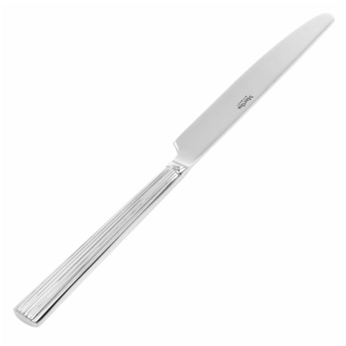 Martha Stewart Carlyle Stainless Steel Flatware Set Perspective: left