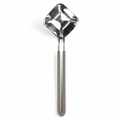 Martha Stewart Stainless Steel Rhombus Ladle Perspective: left